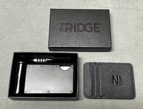 The Ridge Minimalist Slim Wallet For Men - Money Clip - Black - UNUSED in St. Charles, Illinois