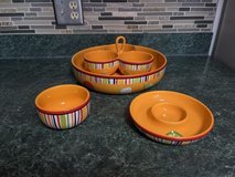 Crate & Barrel Serving Dish with Chip and Dip in Bartlett, Illinois