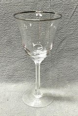 15 - LENOX MAYWOOD PLATINUM TRIM WATER GOBLETS - VINTAGE in Plainfield, Illinois