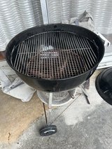 Charcoal Weber grill in Okinawa, Japan