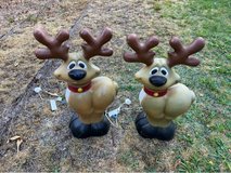 Xmas figures in Ramstein, Germany