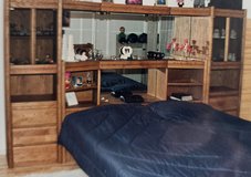 King Size Bed with Cabinets in Ramstein, Germany