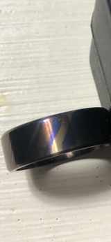 Men’s Titan handcrafted Timascus Titanium Damascus ring in Fort Polk, Louisiana