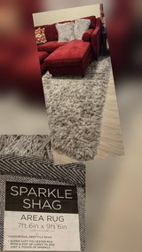 Sparkle shaggy area rug in The Woodlands, Texas