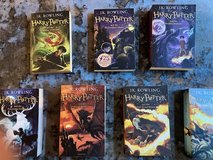 Harry Potter books in Lakenheath, UK