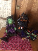 Halloween witch set in Westmont, Illinois