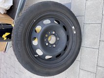 4 winter tires w rims 3 more without rims in Stuttgart, GE