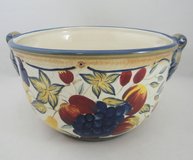 Certified International Tuscan Fruit Pamela Gladding Salad Serving Bowl 10" x 6" in Warner Robins, Georgia
