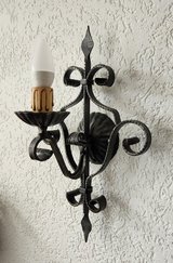 vintage wall mount lamp in Spangdahlem, Germany
