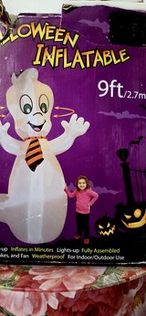 Halloween Inflatable Ghost with Moving Head! ?? in Plainfield, Illinois