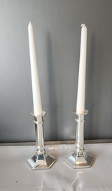 silver candle holder in Spangdahlem, Germany