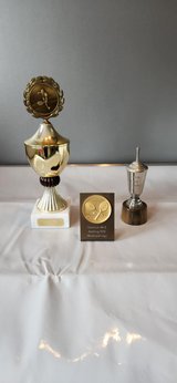 vintage trophies in Spangdahlem, Germany