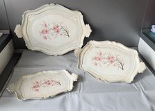 set of three wood trays in Ramstein, Germany