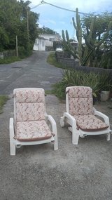 2 patio long chairs in Okinawa, Japan