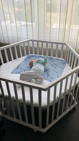 Wooden Baby Playpen in Ramstein, Germany