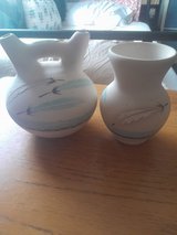 Little blue pottery in Alamogordo, New Mexico