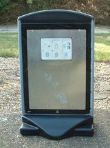 PAVEMENT SIGN WATER BASED DOUBLE SIDED in Lakenheath, UK