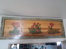 Cactus artwork in Alamogordo, New Mexico