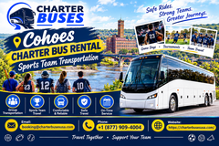 Cohoes Charter Bus Rental Sports Team Transportation in Miramar, California