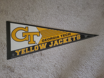 Georgia Tech pennant in Kingwood, Texas