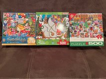 Christmas puzzles in Plainfield, Illinois