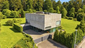 Monolithic exposed-concrete dream home right on the edge of the forest! in Ramstein, Germany
