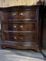 Vintage solid wood small dresser in Ramstein, Germany