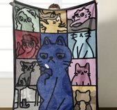 Nice blanket for a cat lover! in Kingwood, Texas