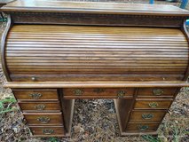 Vintage roll top desk & icebox in Fort Polk, Louisiana