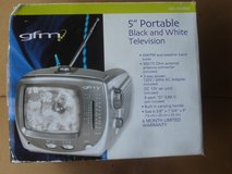 NEW CFM 5 " BLACK & WHITE PORTABLE T V in Aurora, Illinois