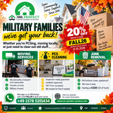 FALL SPECIAL: 20% OFF Moving, PCS Cleaning & Junk Removal in Ramstein, Germany