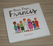 Dear Pope Francis Hard Cover Book w Dust Jacket in Bolingbrook, Illinois