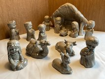 14 Piece Ceramic Nativity Set in Joliet, Illinois