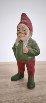 Old lawn gnome in Ramstein, Germany