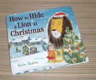 How To Hide a Lion at Christmas Hard Cover Book w Dust Jacket in Plainfield, Illinois