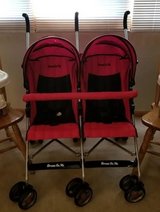 Dream on Me Twin umbrella stroller, (red) in Naperville, Illinois