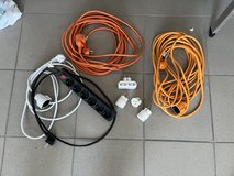 Extension cords, plugs 110-220 in Ramstein, Germany