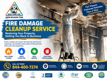 Fire Damage Cleanup Services for Homes and Businesses in Fort Leavenworth, Kansas