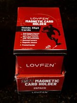 New Box of 25 Magnetic Card Holders - UV Protection in Bolingbrook, Illinois