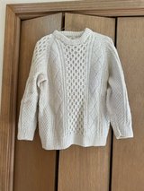 Cream Irish Knit Sweater in Lockport, Illinois
