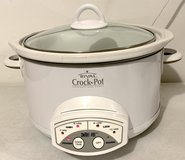 Rival Smart-Pot Crock Pot - 5qt white Slow Cooker in Bolingbrook, Illinois