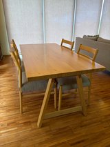 Nitori Dining Table + 4 Chairs Set in Okinawa, Japan