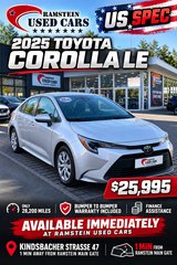 ?? 2025 Toyota Corolla LE | Only 28K Miles | $25,995 | Warranty Included in Ramstein, Germany