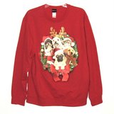 NEW Fifth Sun Christmas Holiday Cats Dogs LIGHT UP Crewneck Sweatshirt Unisex Size XL in Chicago, Illinois