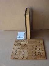 NEW 28 PC. SET OF NEW WOOD DOMINOS in St. Charles, Illinois