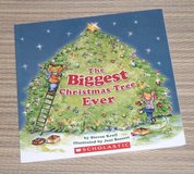 NEW The Biggest Christmas Tree Ever Book w Candy Cane Stickers in Joliet, Illinois