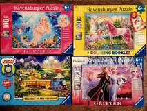 4 Ravensburger, 100 piece XXL Puzzles181 in Westmont, Illinois