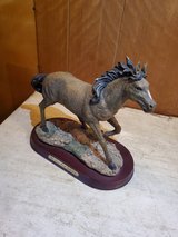 Galloping Horse Vintage Resin Sculpture in Alamogordo, New Mexico