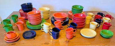 Fiestaware dishes in Ramstein, Germany
