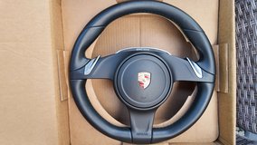 2014 Porsche 991.1 Steering Wheel w/ Airbag in Ramstein, Germany